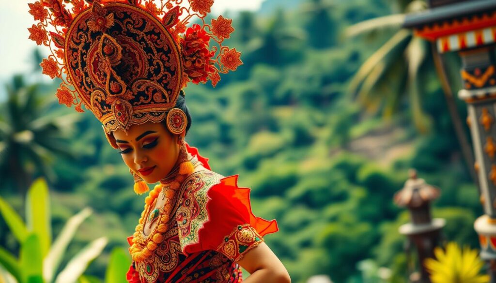 Kostum Tari Legong Bali