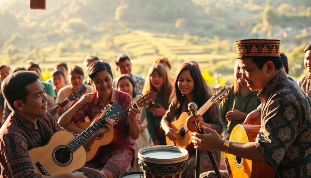 pengaruh musik etnik