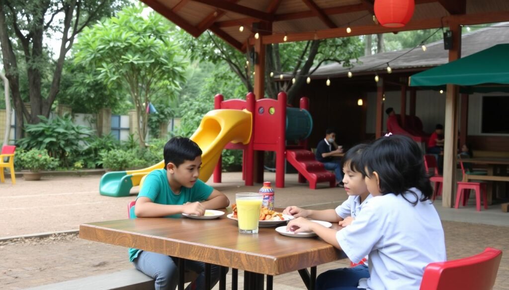 restoran keluarga dengan playground restoran keluarga dengan playground